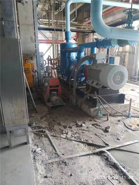 新河设备基础下沉注浆加固